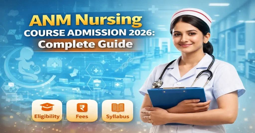 ANM Nursing Course Admission 2026
