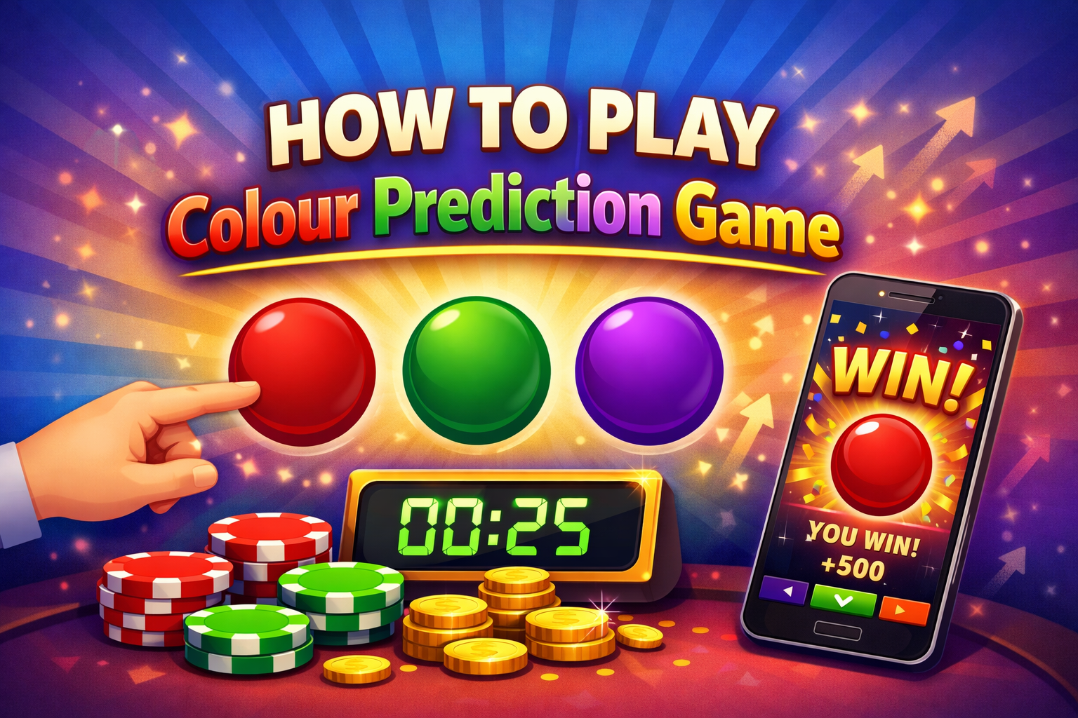 How to Play Colour Prediction Game