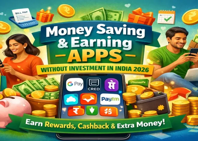 Top 20 Best Money Saving and Earning Apps Without Investment in India 2026