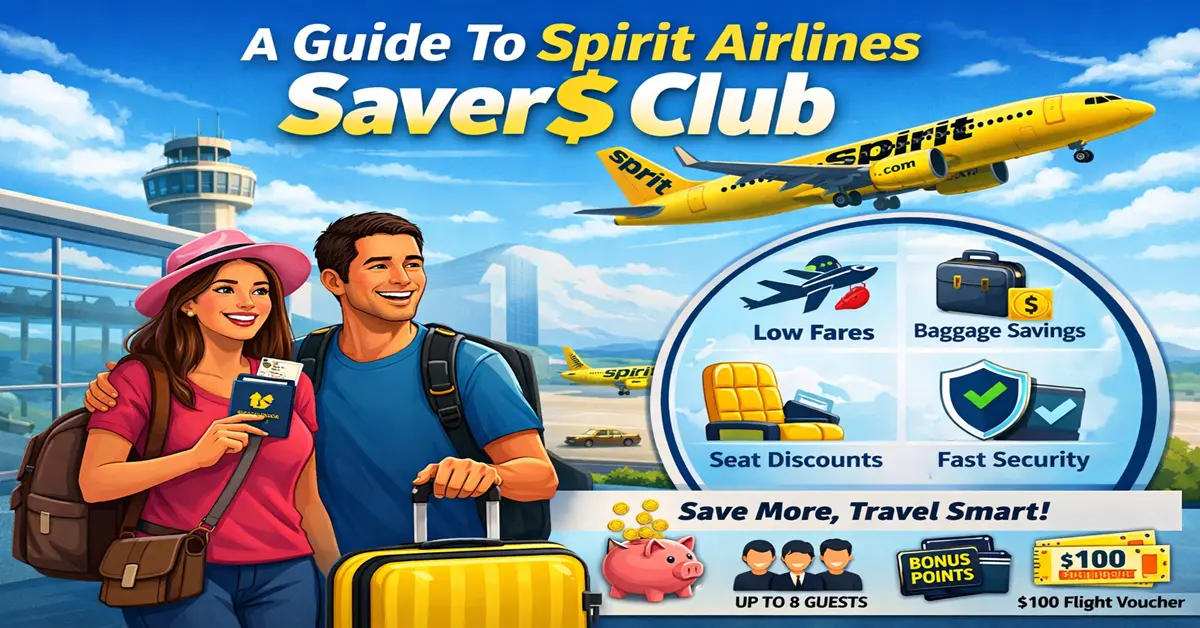 A Guide To Spirit Airlines Saver$ Club