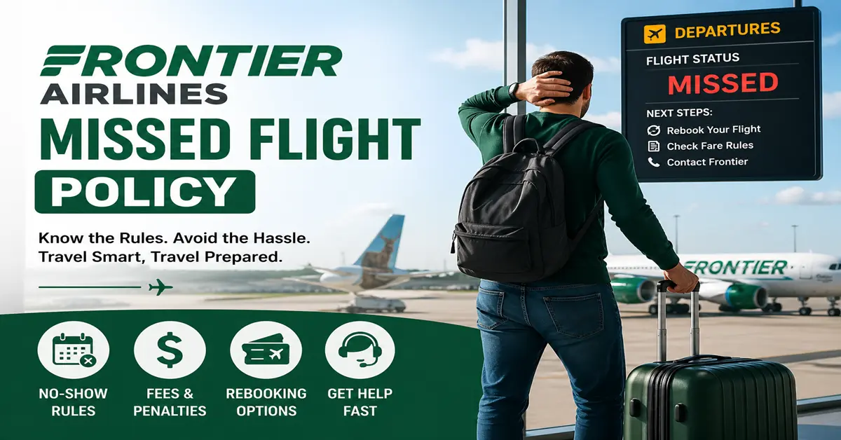 Frontier Airlines Missed Flight Policy