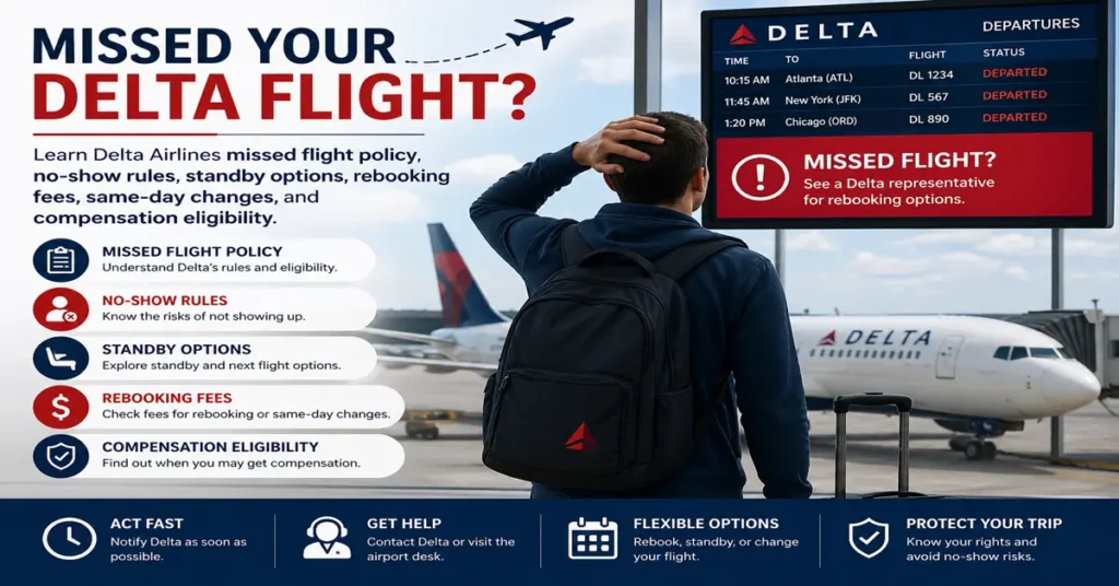 The Delta Airlines Missed Flight Policy