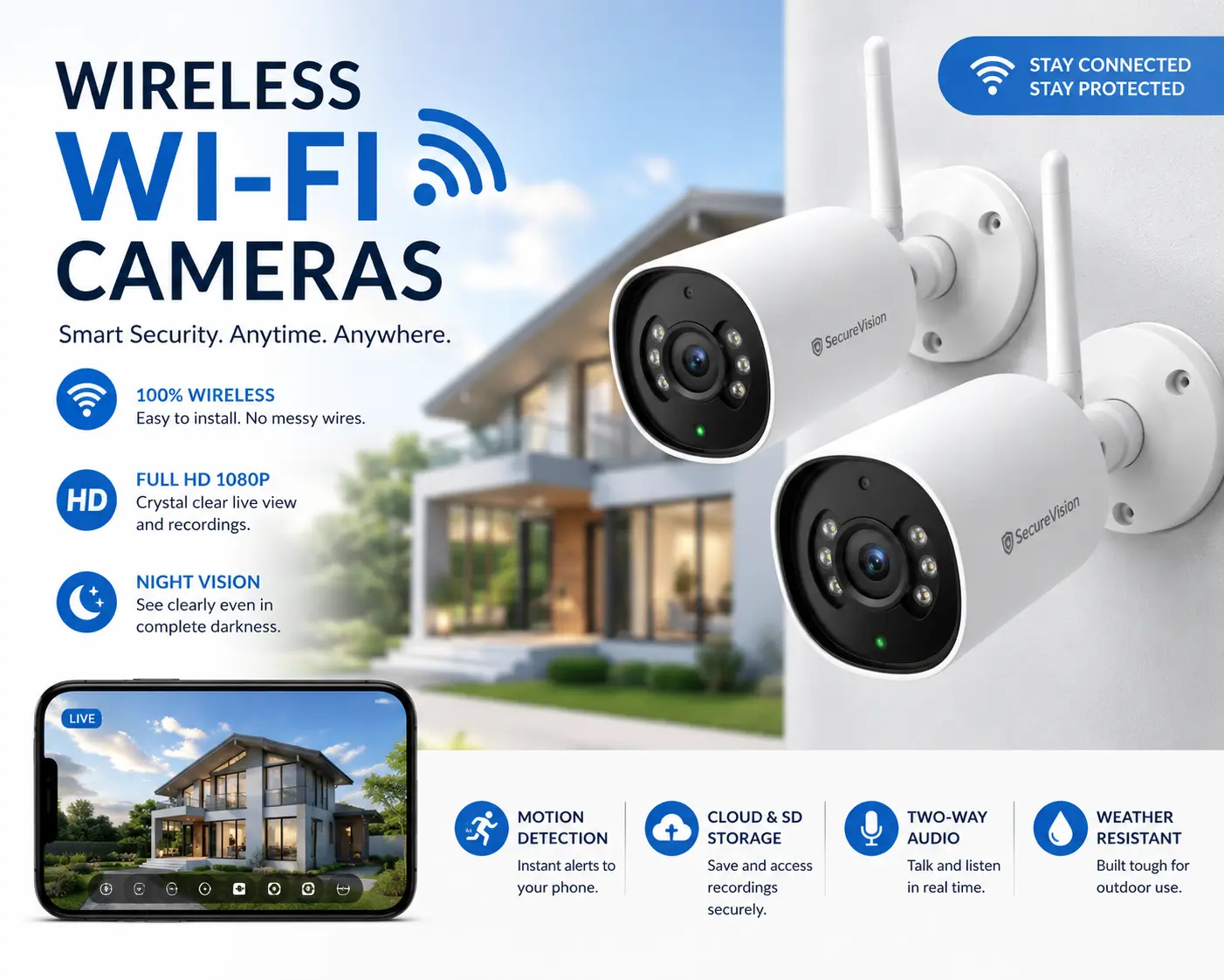 Wireless Wi-Fi Camera
