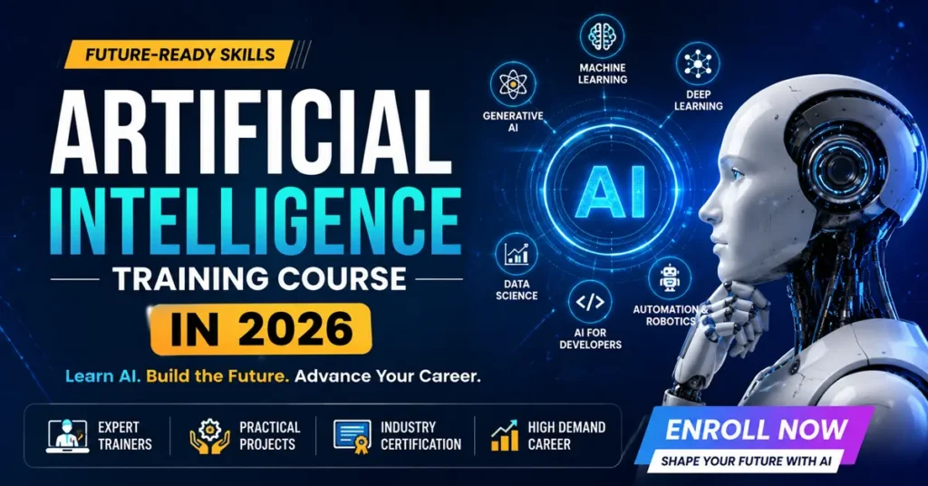 Best Artificial Intelligence Training Course in 2026