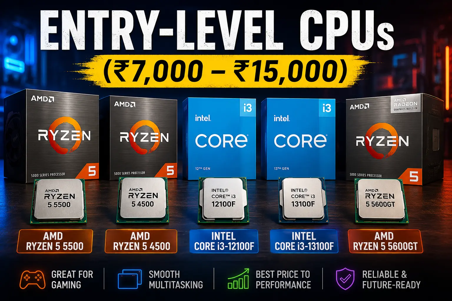 Entry-Level CPUs
