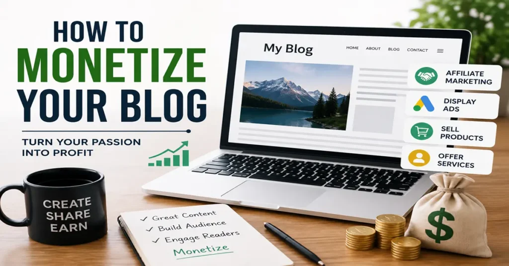How to Monetize your Blog