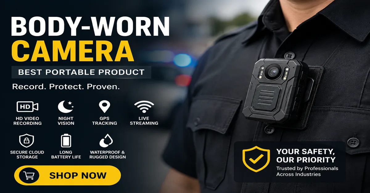 Body-Worn Camera – Best Portable Product